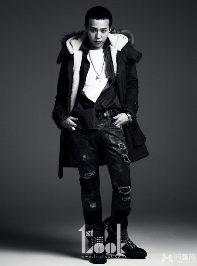 BigBang成员权志龙1stLook杂志写真