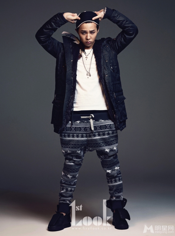 BigBang成员权志龙1stLook杂志写真