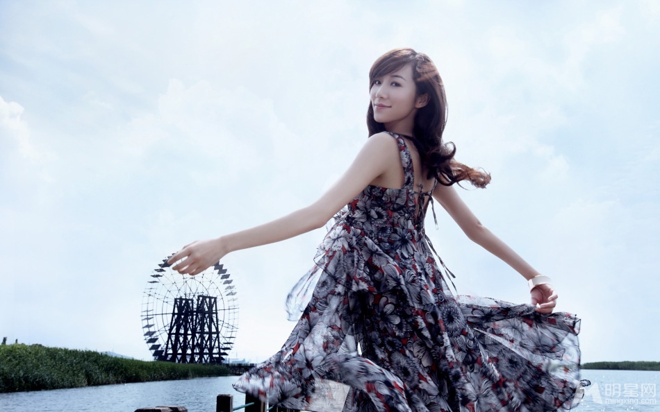 韩雪江南水乡清新自然写真