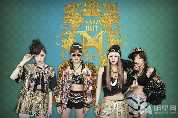 t-ara小分队新专辑封面写真
