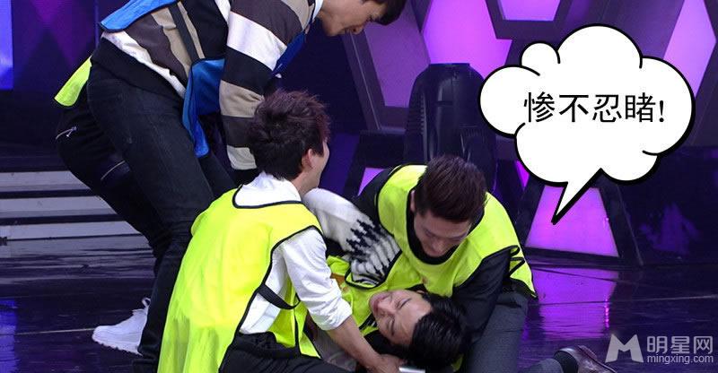 《快乐大本营》最新爆笑剧照 霍建华展逗比气质