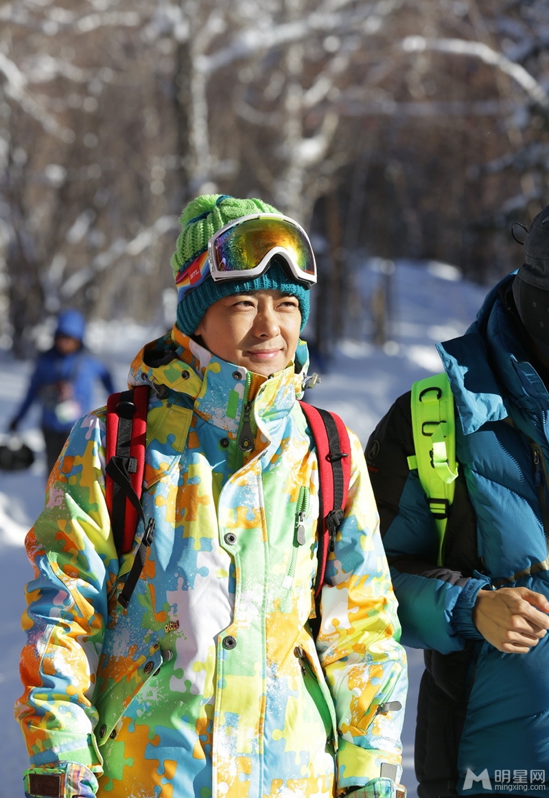 爸爸去哪儿最后一集海量剧照 体验雪乡酷寒生活