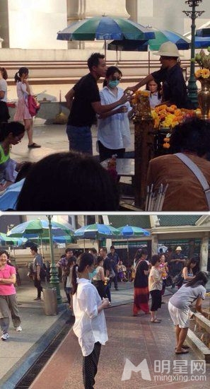 大S晒大肚照宣布怀孕 清纯素颜孕味十足