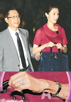 刘嘉玲张雨绮 明星婚戒克拉大PK