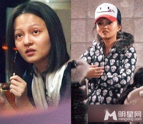 明星素颜大比拼 赵丽颖肤质差郭碧婷露眼袋