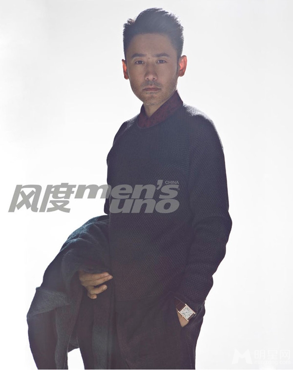 吴秀波杂志写真 演绎秋季服装
