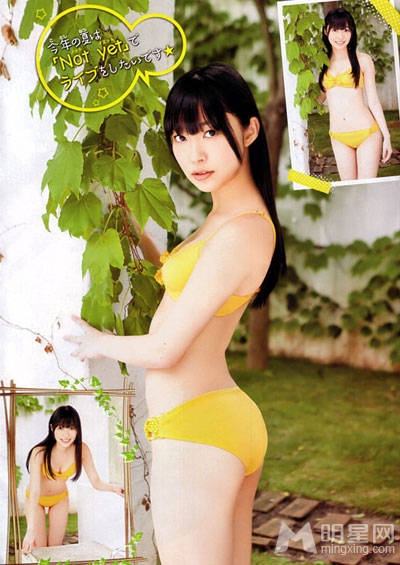 HKT48成员指原莉乃杂志性感写真