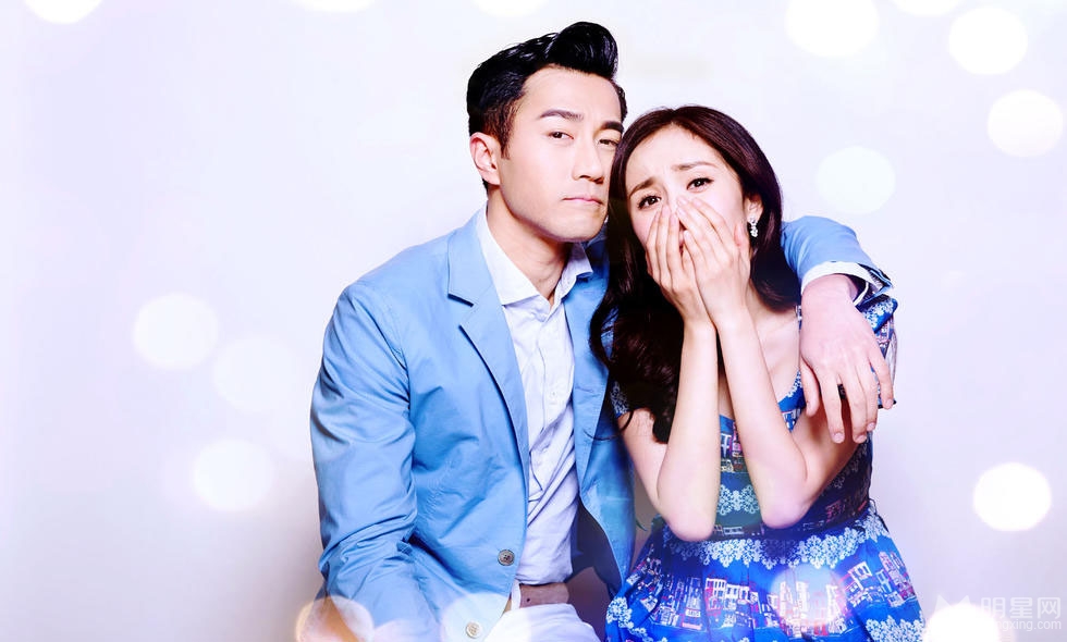杨幂怀孕三个月 新婚夫妻全新甜蜜大片