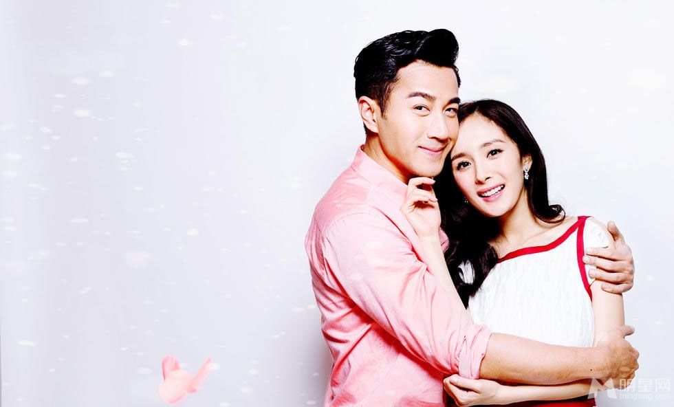 杨幂怀孕三个月 新婚夫妻全新甜蜜大片