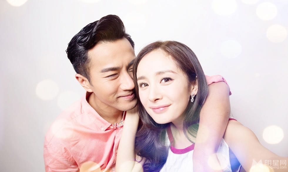杨幂怀孕三个月 新婚夫妻全新甜蜜大片