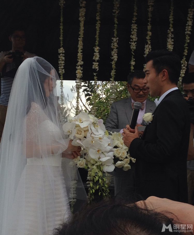 杨幂刘恺威婚礼现场直击 唯美婚纱照曝光