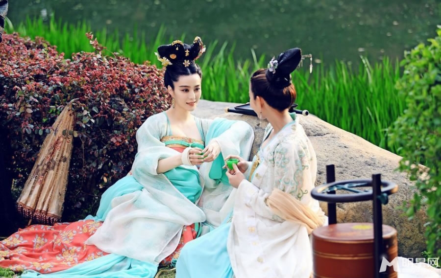 武媚娘精彩剧照 范冰冰张钧甯姐妹情深