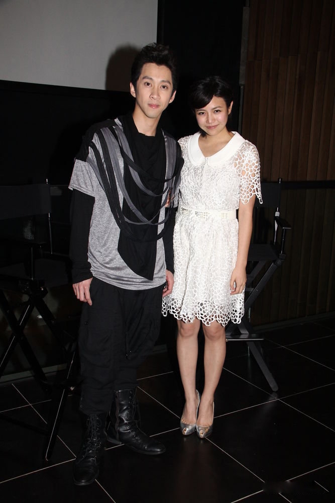 陈妍希与陈汉典为新片《爱的面包魂》出席谢票活动