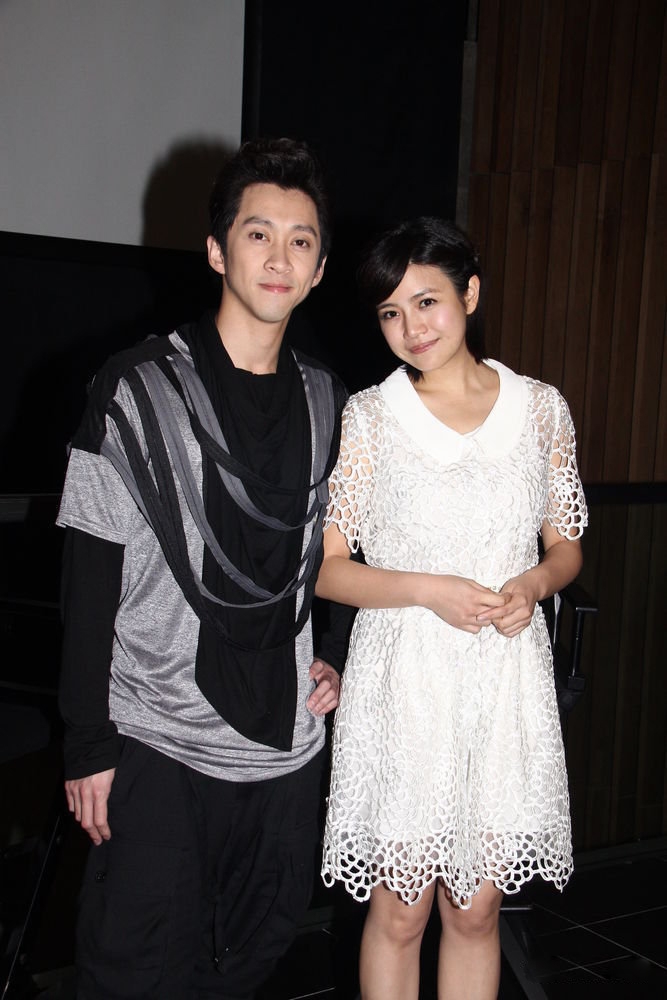 陈妍希与陈汉典为新片《爱的面包魂》出席谢票活动