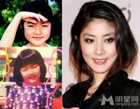 盘点那些当红女神们的童年照 女汉子也能变性感