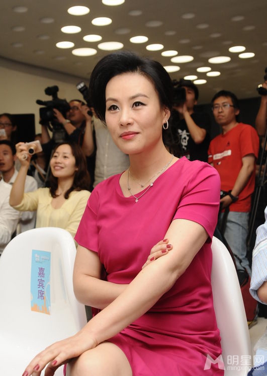 孙俪短裙亮相辣妈正传发布会 尽显辣妈风采