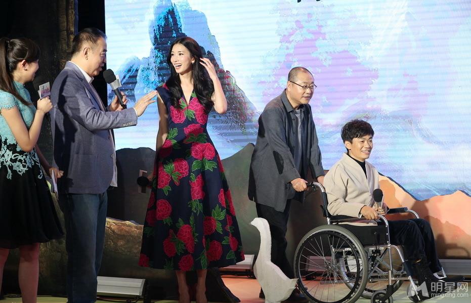 《道士山下》定档7月3日 林志玲红裙动人王宝强轮椅出席
