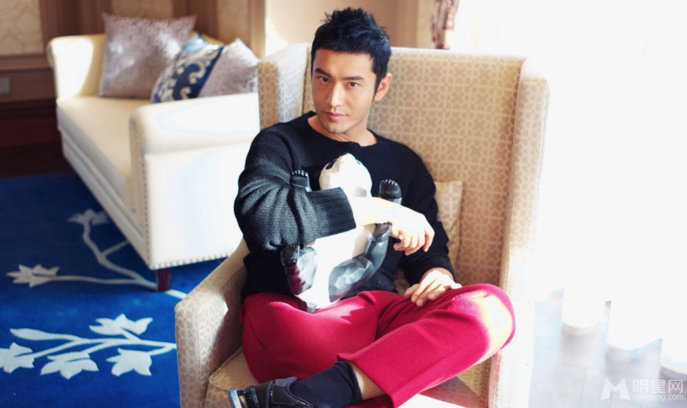 周迅黄晓明携众星拍公益写真 为大熊猫筹款