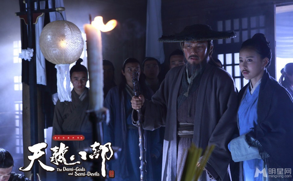 钟汉良天龙八部曝新照 化老年装满脸皱纹