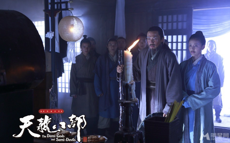 钟汉良天龙八部曝新照 化老年装满脸皱纹