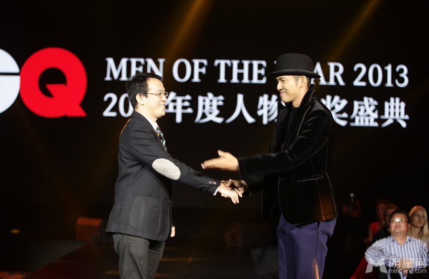 钟汉良帅气亮相智族GQ年度人物颁奖盛典