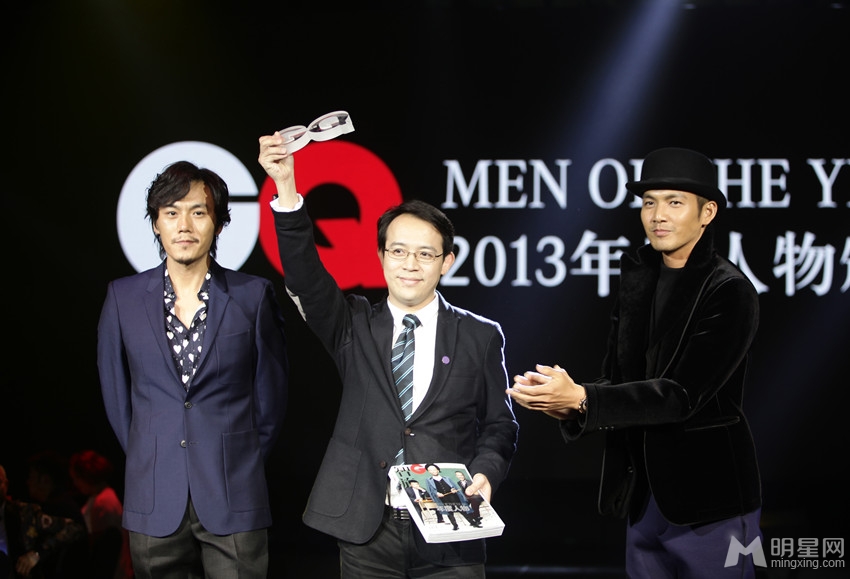 钟汉良帅气亮相智族GQ年度人物颁奖盛典