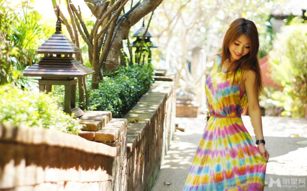 柳岩苏梅岛海滩唯美写真全集 性感小清新