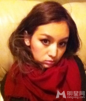 李晨前女友新疆女孩迪丽娜尔美艳私房照