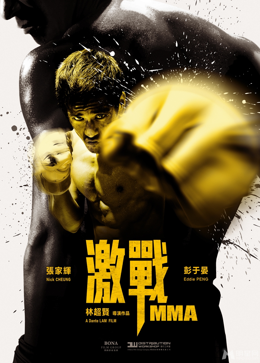 彭于晏张家辉电影激战MMA 曝双款先导海报