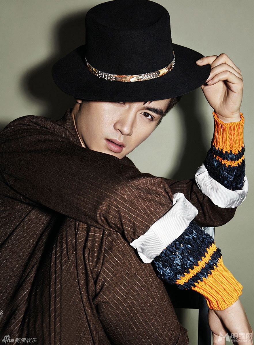 陈晓《vogue》时尚大片 奶油小生转型男