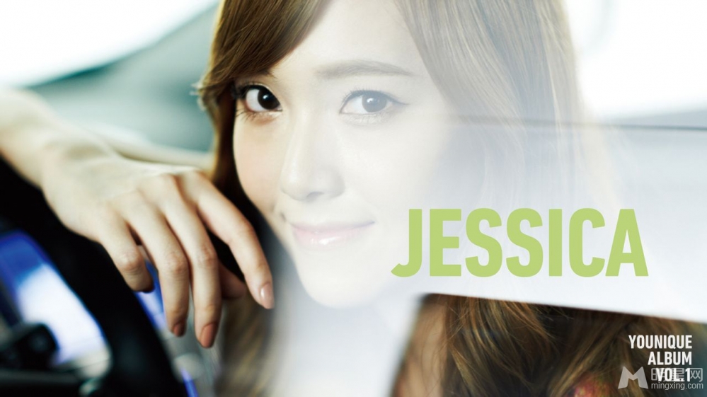 少女时代Jessica广告宣传图