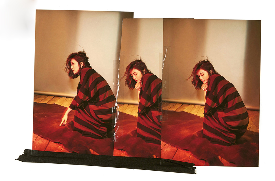 蔡卓妍最新时尚杂志封面写真图片