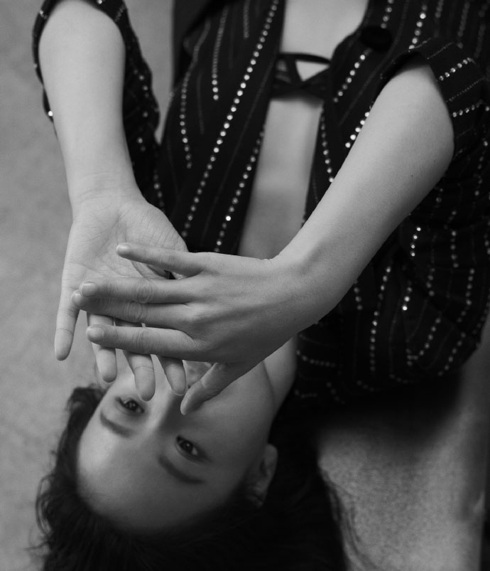 李梦性感风情大片写真图片