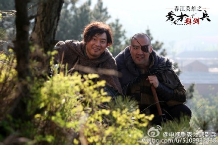 秀才遇到兵：今曝剧照！李晨 沙溢 智斗升级！