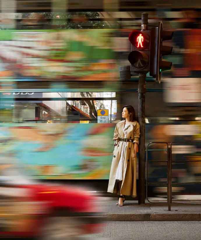 佘诗曼香港街拍大片写真图片