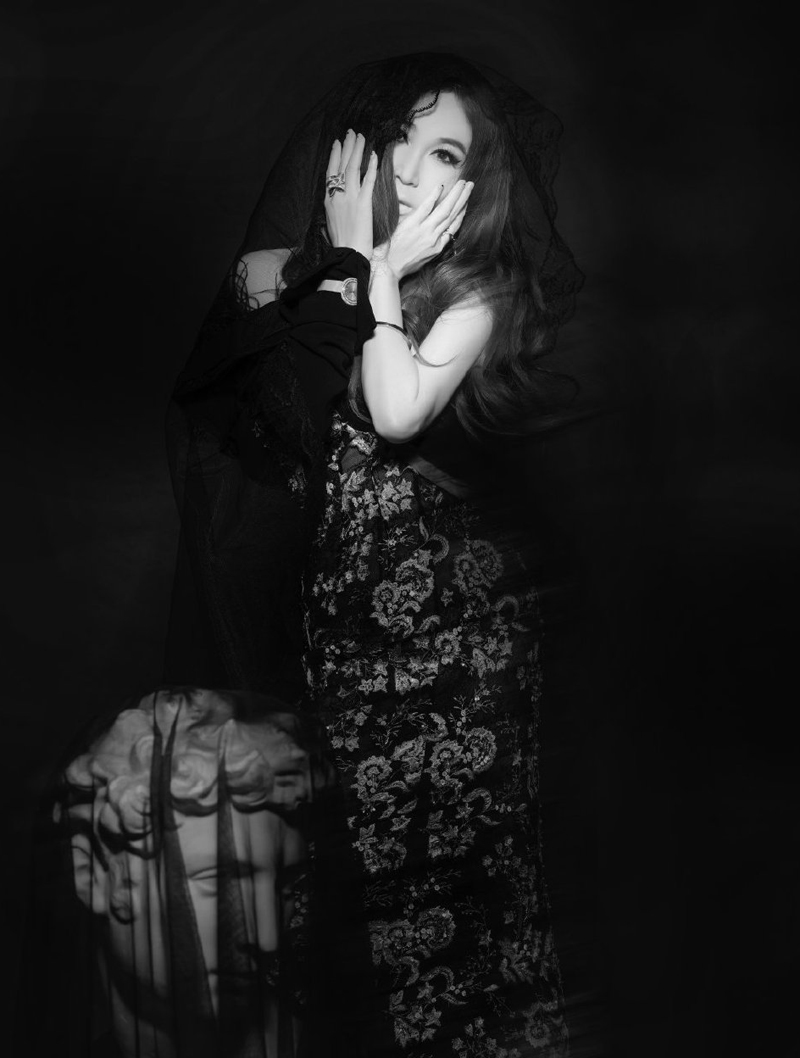 温碧霞性感撩人写真图片