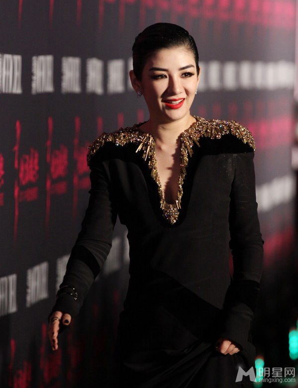 众女星出席中国优雅盛典 性感装扮秀爆乳美腿2 秋瓷炫图片