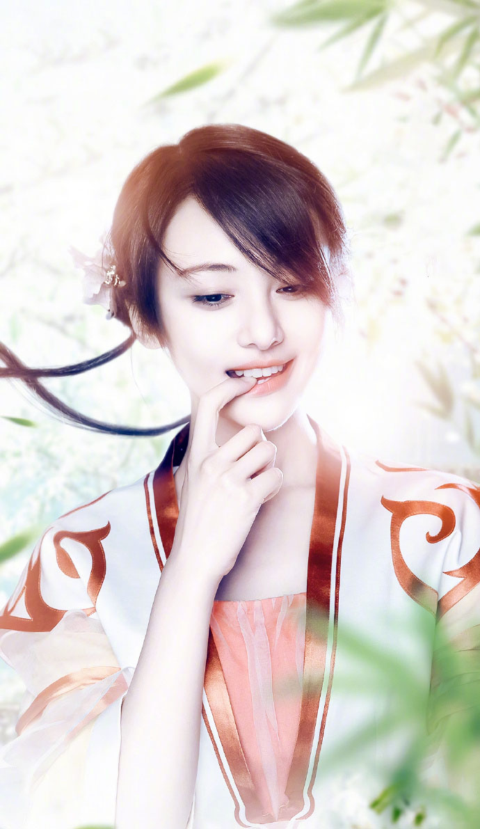 郑爽甜美古装可爱俏皮写真图片