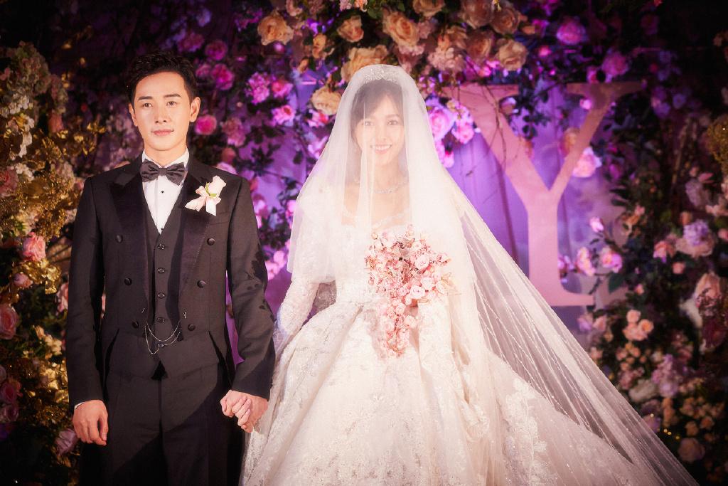 唐嫣罗晋婚礼现场照图片