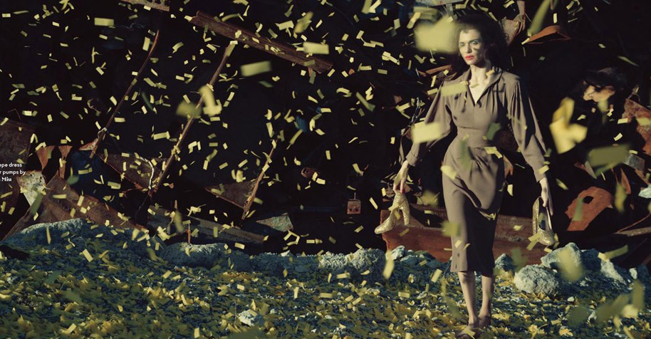 英国演员蕾切尔·薇姿时尚街拍高清图片