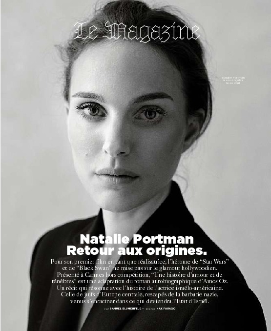 娜塔莉·波特曼知性静态黑白写真图片