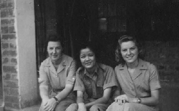 抗战中的国军女护士