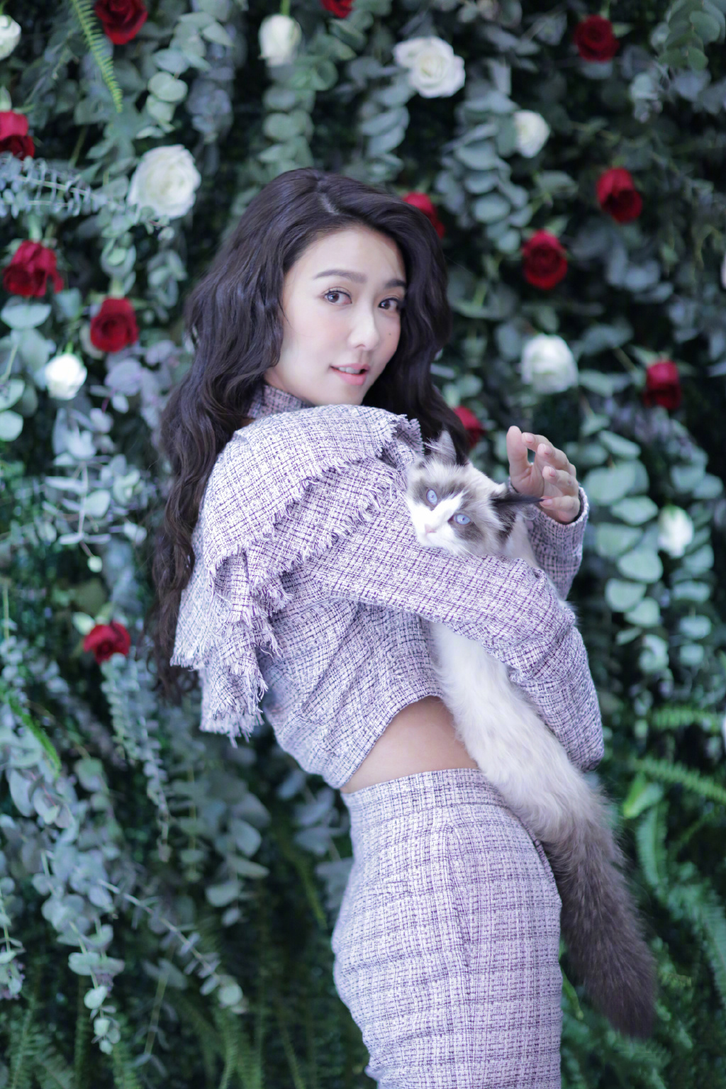 薛凯琪清新性感生活照图片