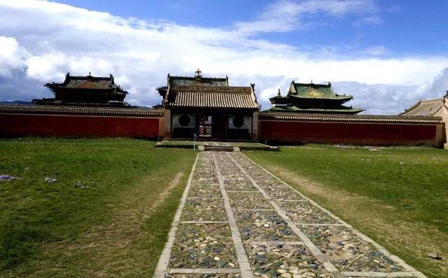 外蒙喇嘛教寺庙图片