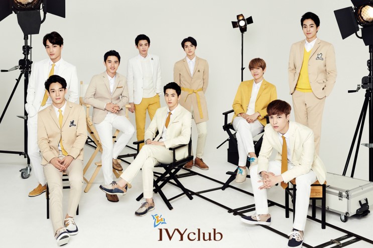 EXO IVYCLUB写真拍摄图 都暻秀金钟大写真图