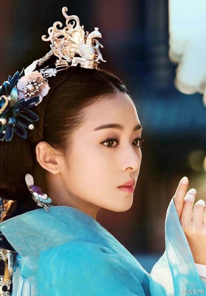 电视剧兰陵王妃张含韵唯美古装造型精美剧照图片
