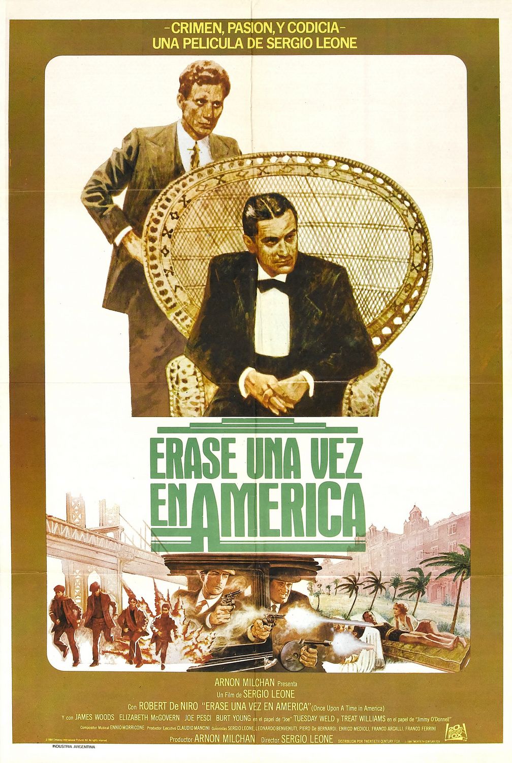 罗伯特·德尼罗《美国往事》海报图片