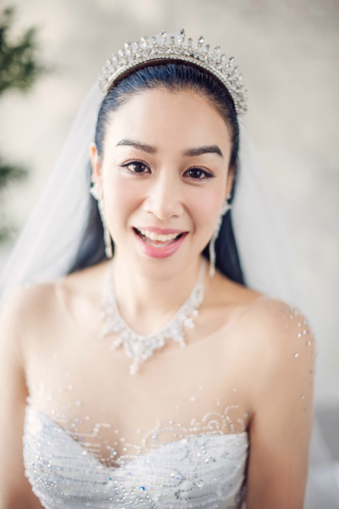 钟丽缇张伦硕婚礼婚纱照写真图片