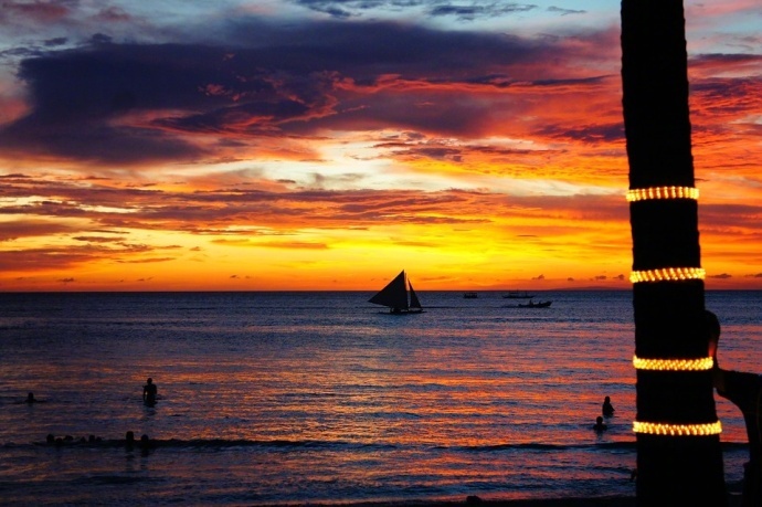 菲律宾风景 菲律宾大海海景图片