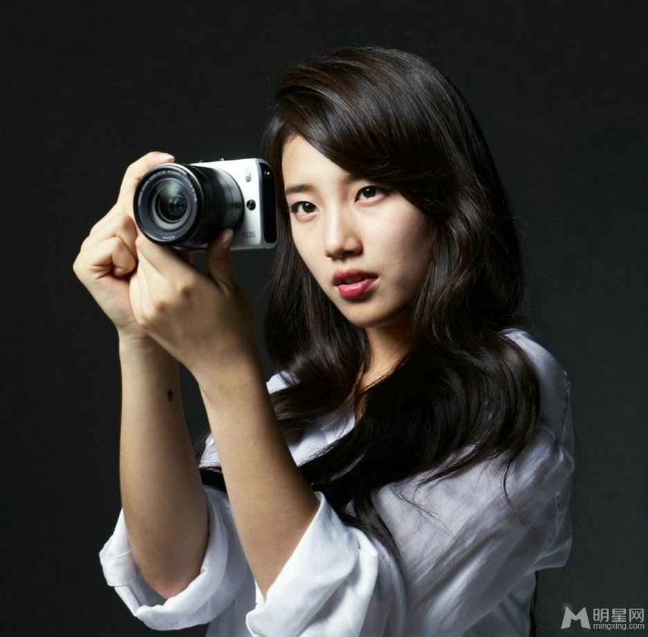 miss A秀智佳能广告模特写真